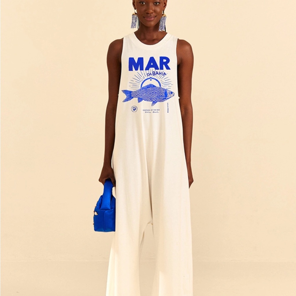 Farm Rio Graphic Jumpsuit